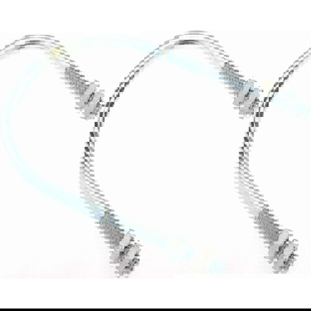 Round U-Bolt: Without Mount Plate, 1/2-13 UNC, 3